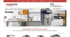 Desktop Screenshot of grupomegaprint.com